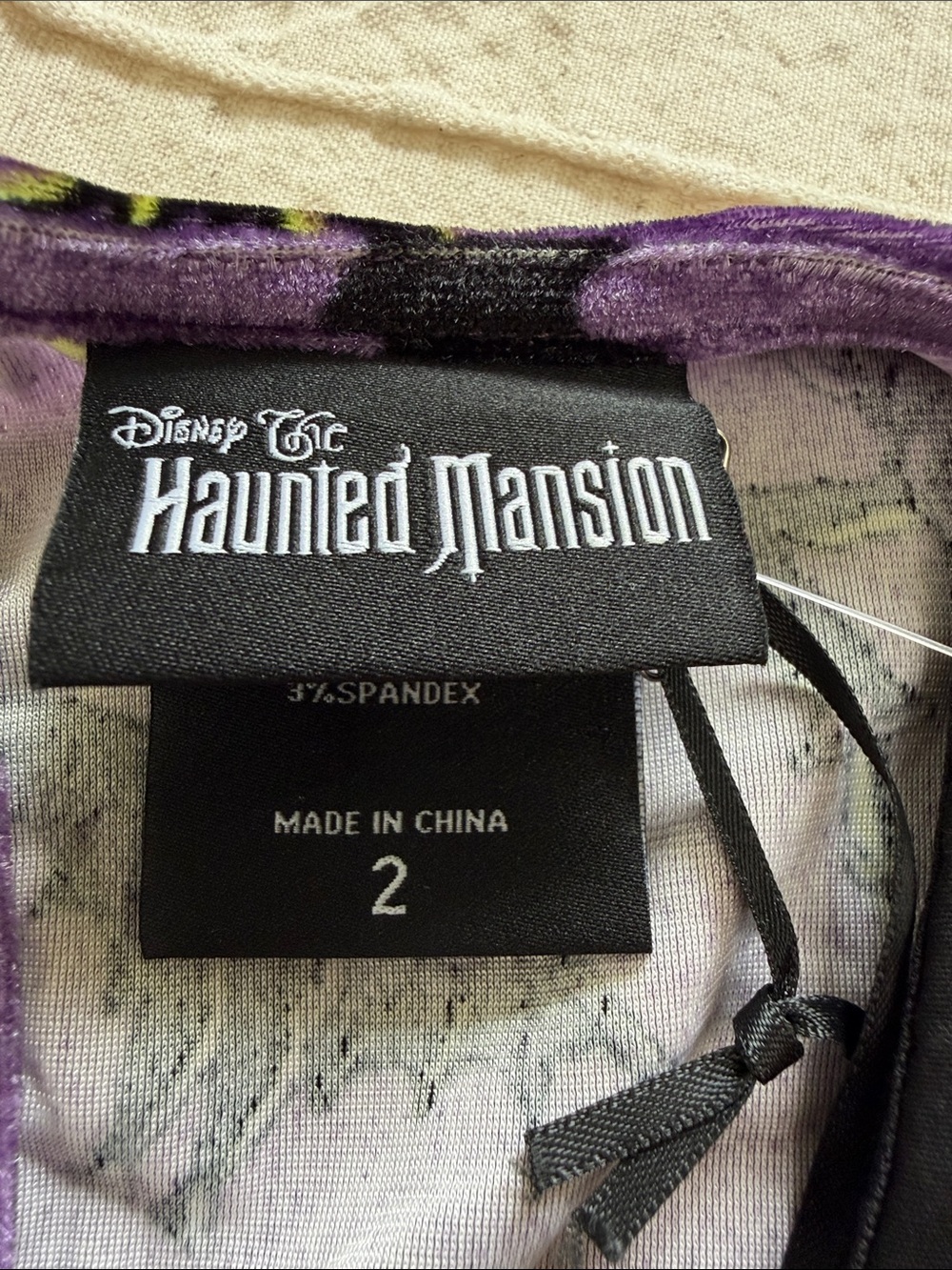 ‼️SOLD‼️ Torrid X Disney Haunted Mansion Velvet Dress - Picture 2 of 14